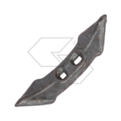 Soc de charrue pour ressorts à lames réversibles, type italien 260 x 75, 2 trous, A04687 | Newgardenstore.eu