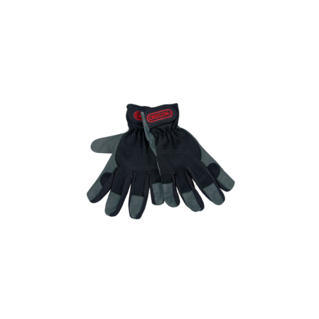 Oregon Leather and Stretch Fabric Work Glove - Size M 539171M | Newgardenstore.eu