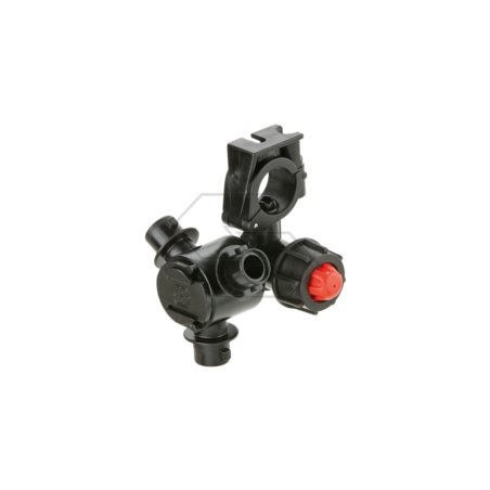 Soporte para tres boquillas con membrana antigoteo y orificio para membrana EPDM 10 - D: 1/2” - RH A8244280 | Newgardenstore.eu