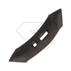 Vomerino per molle tipo quadro-2FORI 65x8 A04693 | Newgardenstore.eu