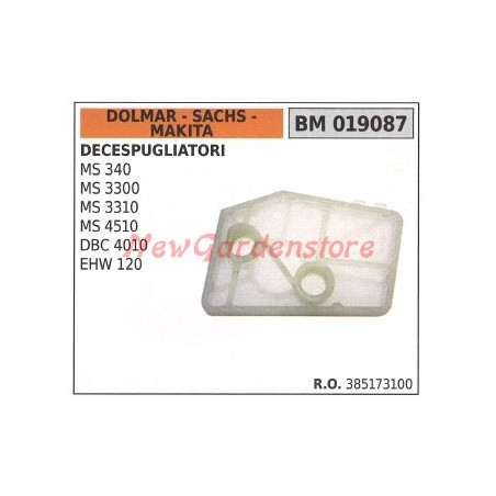 Air filter DOLMAR for brushcutter MS340 3300 3310 4510 019087