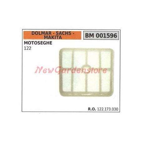 Filtro aria DOLMAR per motosega 122 001596 | Newgardenstore.eu