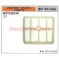 Filtro de aire DOLMAR para motosierra 122 001596