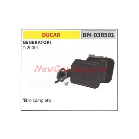 Air filter DUCAR generator of electric current D 1000i 038501