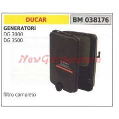 Filtro aria DUCAR  generatore di corrente elettrica DG 3000 3500 038176