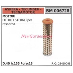 Filtre à air droit ASPERA moteur de tondeuse à gazon tondeuse à gazon 006728 | Newgardenstore.eu