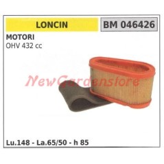 Filtro aria e prefiltro LONCIN motore tagliaerba tosaerba rasaerba 046426