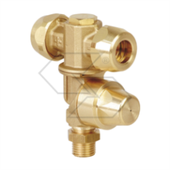 Chorro atomizador doble con sistema antigoteo y anillos - 1xØ18 - G 1/4 F A8268004 | Newgardenstore.eu