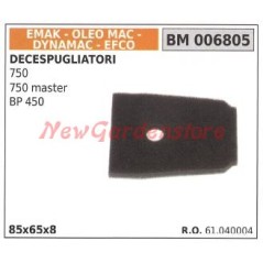 EMAK brushcutter air filter 750 750 master BP 450 006805