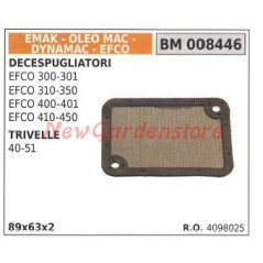 Filtre à air EMAK débroussailleuse EFCO 300 301 310 350 tarière 40 51 008446 | Newgardenstore.eu