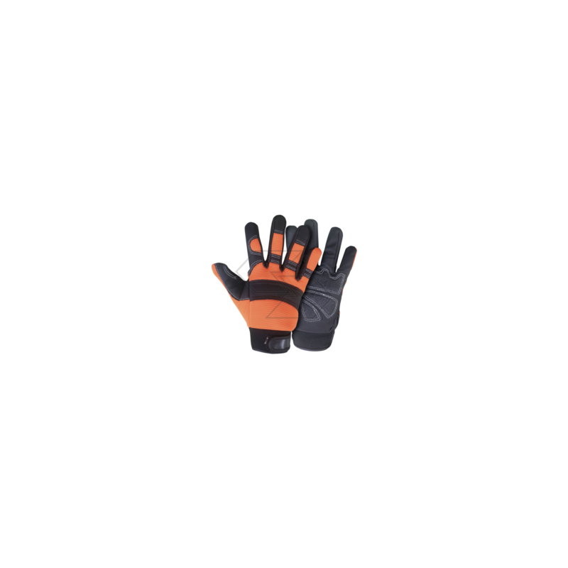 Schnittfester Kettensägenhandschuh mit Klettverschluss – links – Klasse 2 (24 m/s) – Größe 12 R342738