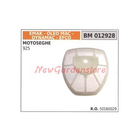 Filtro de aire motosierra EMAK 925 012928 | Newgardenstore.eu