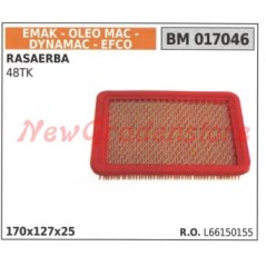 Filtro de aire EMAK Oleomac Efco cortacésped 48TK L66150155