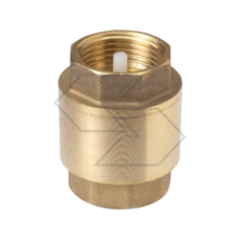 Zylindrisches Rückschlagventil aus Messing, 1" 1/4", A19185 | Newgardenstore.eu