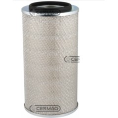 External air filter for agricultural machine engine FIAT OM G SERIES: G170 - G190