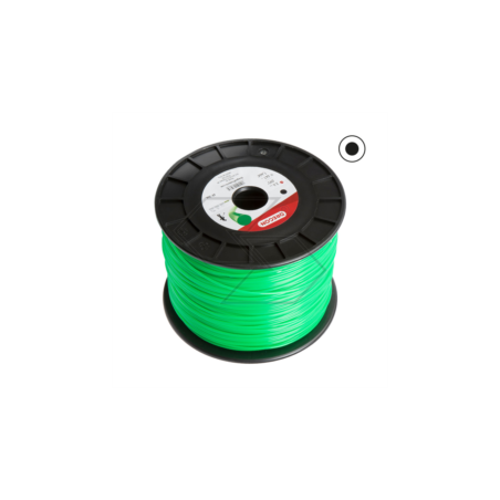 2.4mm Round Wire 264m Green Line Reel 69-365 | Newgardenstore.eu