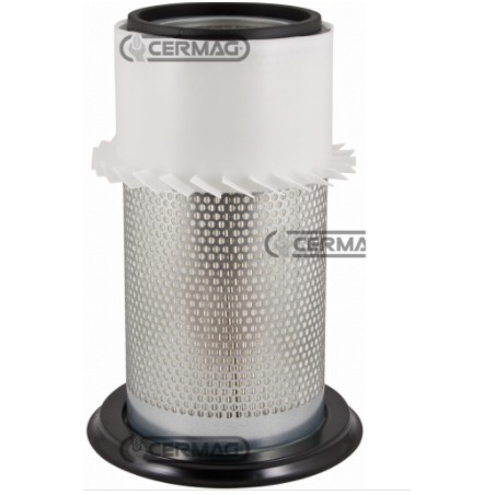 External air filter for agricultural machine engine HURLIMANN H372 - H372DT | Newgardenstore.eu