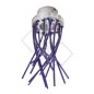 Testina multifilo Twister per decespugliatore universale in alluminio R305237
