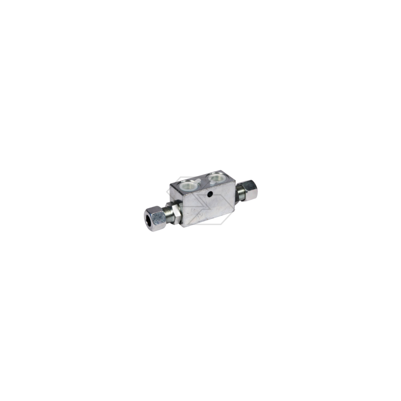 Válvula de retención de doble efecto pilotada con conexiones - 3/8" GAS - caudal 30 A05178
