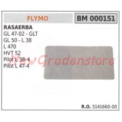 Air filter FLYMO lawn mower GL 47 02 GLT GL 50 L 38 000151