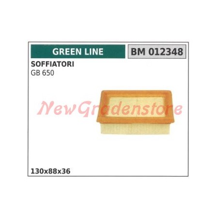 Filtro aria GREEN LINE soffiatore GB 650 012348 | Newgardenstore.eu