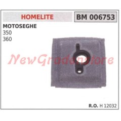 Filtro aria HOMELITE motosega 350 360 006753 | Newgardenstore.eu