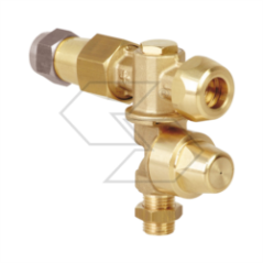 Verstellbare Doppelzerstäuberdüse mit Tropfstopp und Dichtungsringen - 1xØ18 - G1/4 M A8268009 | Newgardenstore.eu