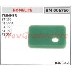Luftfilter HOMELITE Trimmer ST 160 160A 165 180 200 006760