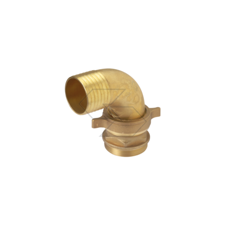 3-teiliger gebogener Messing-Schlauchverbinder 30 mm 1” 1/4 A01312 | Newgardenstore.eu