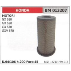 Air filter HONDA generator GX 610 620 670 GXV 670 | Newgardenstore.eu