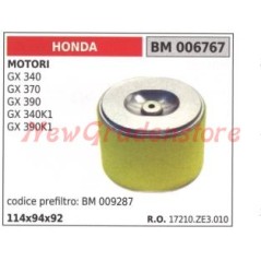 Filtro aria HONDA motore GX 340 370 390 340K1 390K1 006767
