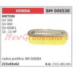 Luftfilter HONDA-Motoren GV 340 400 400K1 10 11 HP 006538