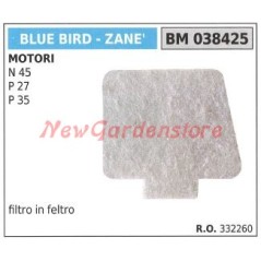 BLUE BIRD Filz-Luftfilter für Motoren N 45 P 27 P 35 038425 | Newgardenstore.eu