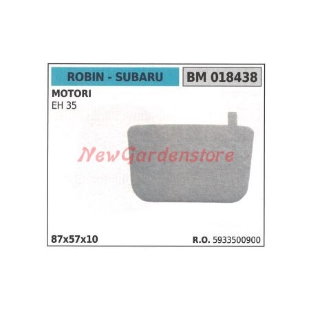 ROBIN cloth air filter for lawn mower engine EH 35 EH35 018438 | Newgardenstore.eu