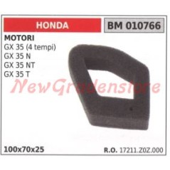 Filtre à air en mousse HONDA moteur GX 35 (4 temps) GX 35 N 35 NT 35T 010766