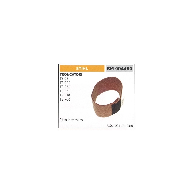 Filtre à air STIHL pour TS 08 08S 350 360 510 760 004480