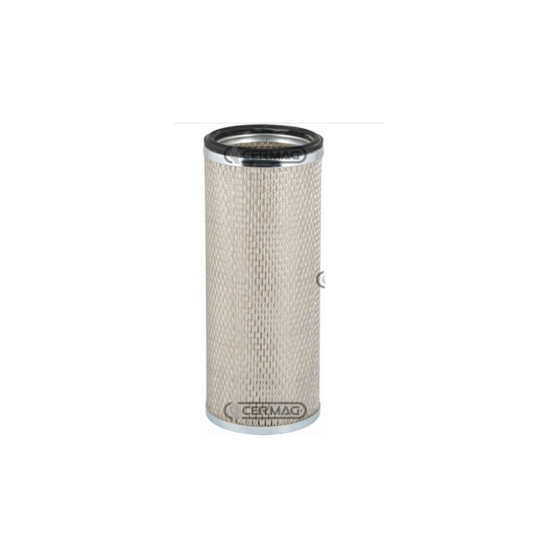 Internal safety air filter for agricultural machine engine FIAT OM 80 C
