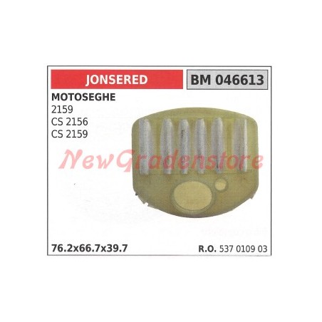 Air filter JONSERED chainsaw 2159 CS 2156 2159 046613 | Newgardenstore.eu