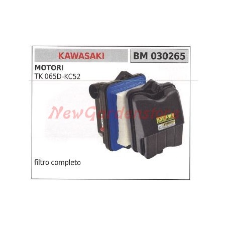 Filtro de aire desbrozadora KAWASAKI TK 065D-KC52 030265 | Newgardenstore.eu