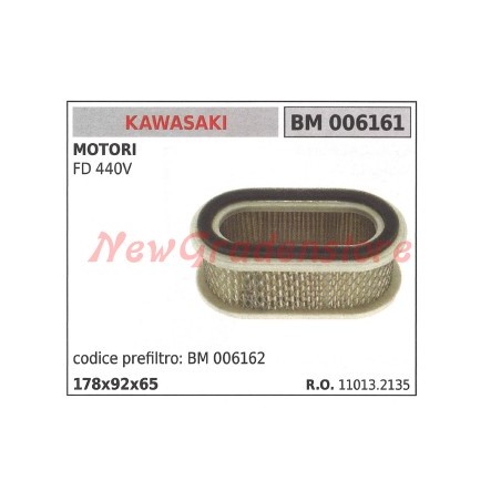 Air filter compatible KAWASAKI engine FD 440V 11013-2135 | Newgardenstore.eu
