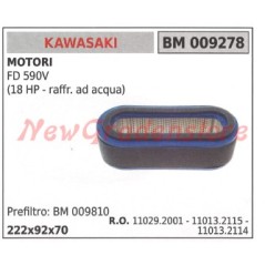 Filtre à air KAWASAKI moteur FD 590V (18 CV refroidi par eau) 009278