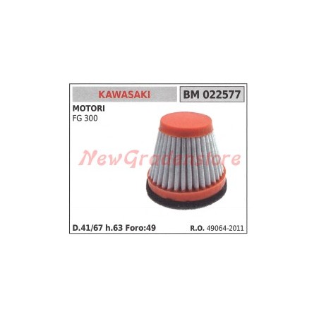 Luftfilter KAWASAKI Motor FG 300 022577 | Newgardenstore.eu