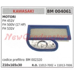Air filter KAWASAKI engine FH 541V 500V (17 HP) 531V 004061