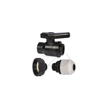 Adaptateur de montage pour kit de réservoir femelle S60x6 / vanne à bille / raccord rapide droit A25797 | Newgardenstore.eu