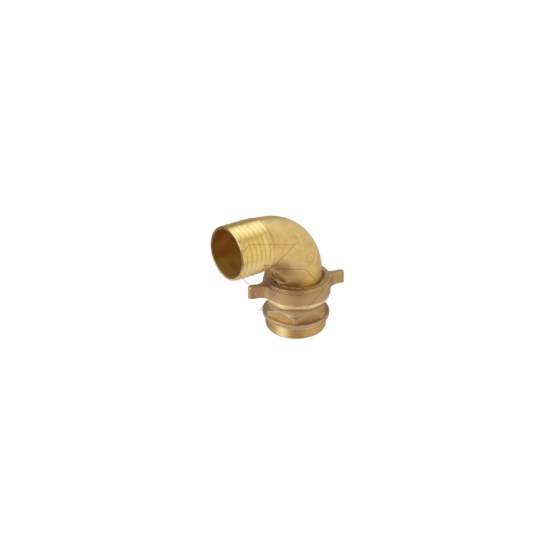 Conector de manguera curvo de latón de 3 piezas, 40 mm (1” 1/2”) A01314 Conector de manguera curvo de latón de 3 piezas, 40 mm (1” 1/2”) A01314
