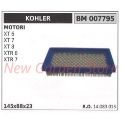 Filtro aria KOHLER motore XT 6 7 8 XTR 6 7 007795 | Newgardenstore.eu