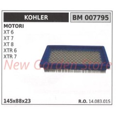 KOHLER Luftfilter KOHLER Motor XT 6 7 8 XTR 6 7 007795 | Newgardenstore.eu