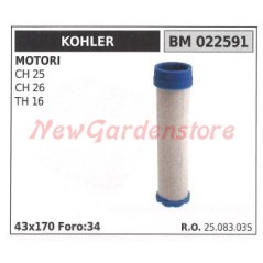 KOHLER air filter lawn tractor CH 25 26TH 16 022591 | Newgardenstore.eu