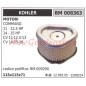 KOHLER filtre à air tracteur de pelouse COMMAND 11 12.5 HP 14 15 HP 008363