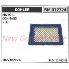 Filtro aria KOHLER trattorino rasaerba COMMAND 5 HP 012324